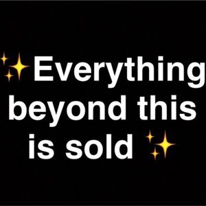 Everything past here is sold already!